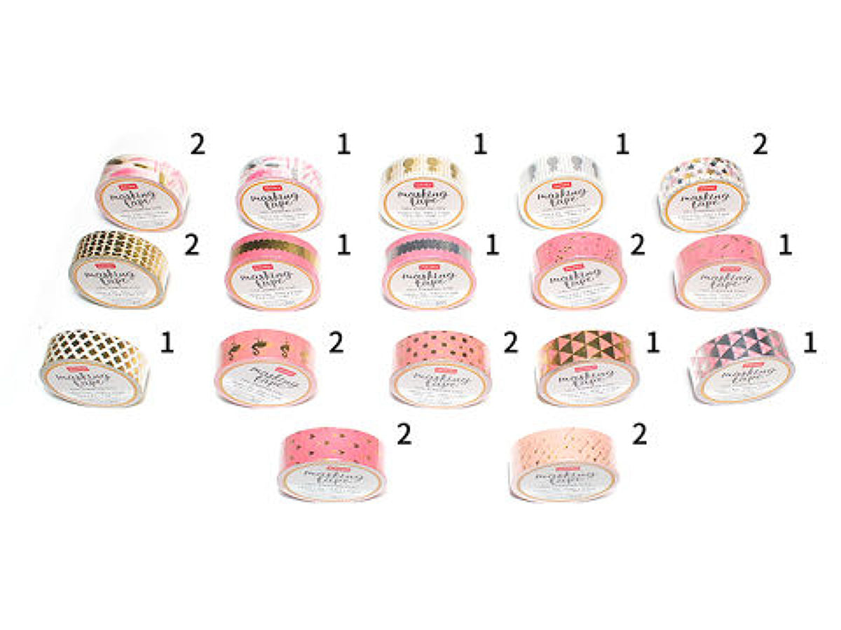 Daiso Masking Tape -Foil Stamping Type- FrontPackage