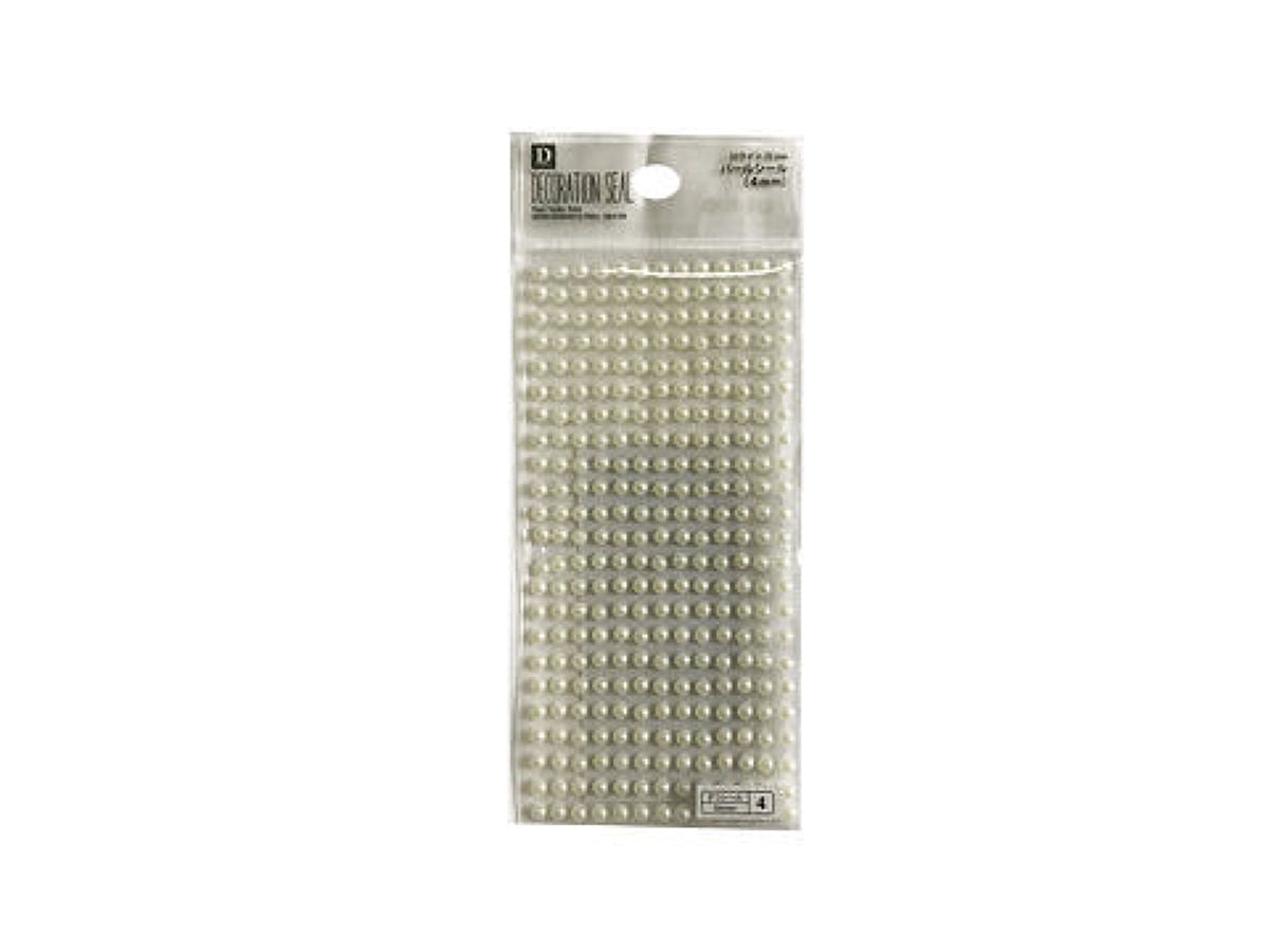 Daiso Synthetic Pearl Sticker FrontPackage