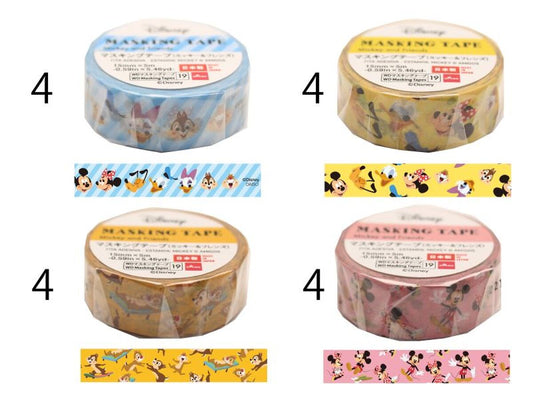 Daiso Masking Tape -Mickey and Friends- FrontPackage