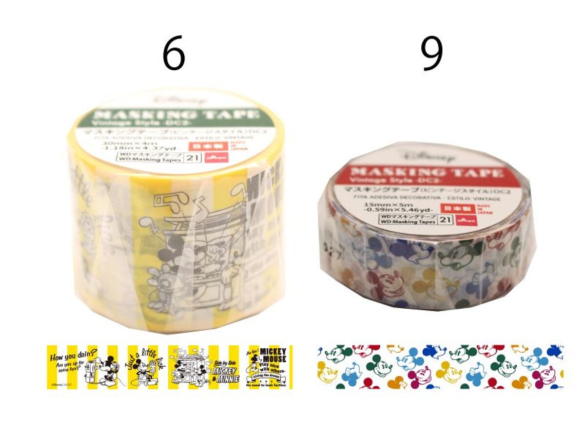 Daiso Masking Tape -Vintage Style - DC2- FrontPackage