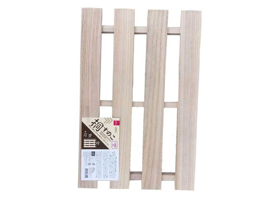 Daiso Paulownia Drain Board FrontPackage