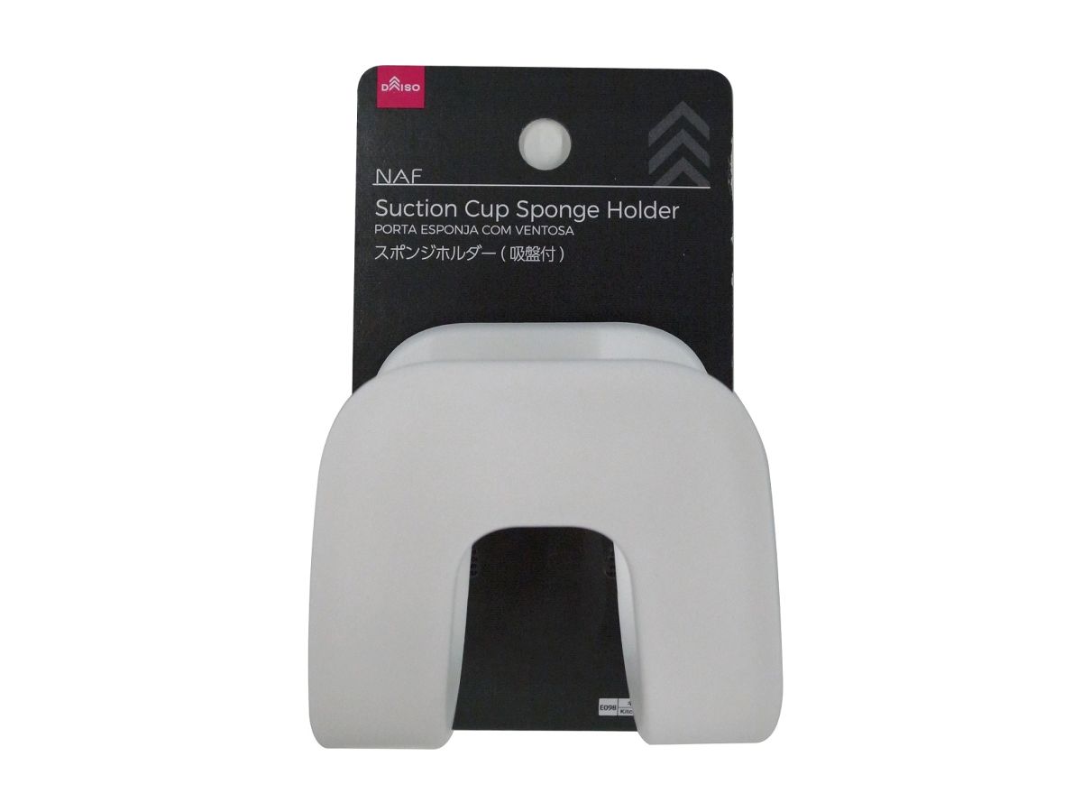 Daiso Suction Cup Sponge Holder -NAF- FrontPackage