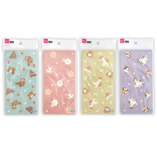 Daiso Medium Paper Envelope -Begging Animal - FrontPackage