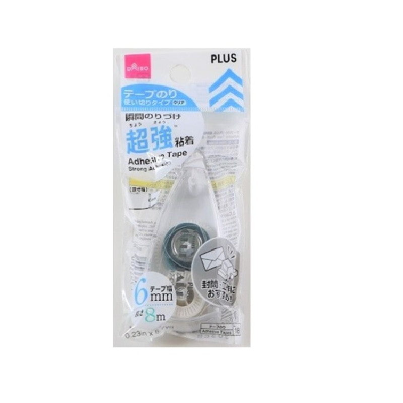 Daiso Adhesive Tape - PLUS - Strong Adhesion - Clear - FrontPackage