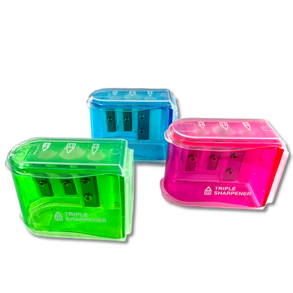 Triple Way Pencil Sharpener