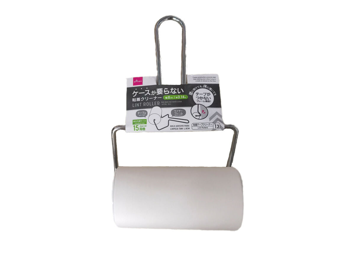 Daiso Lint Roller That Does Not Need a Case -Wire Material -With Tape- FrontPackage