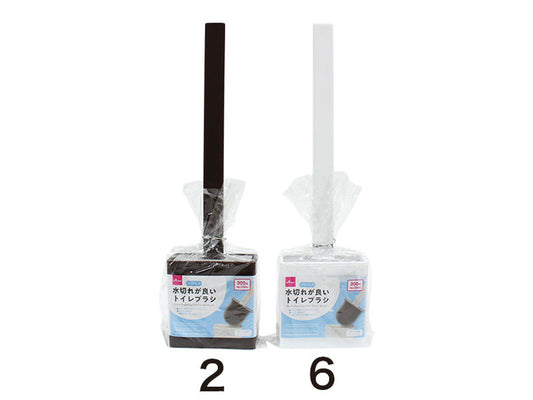 Daiso Good Draining Soft Toilet Brush FrontPackage