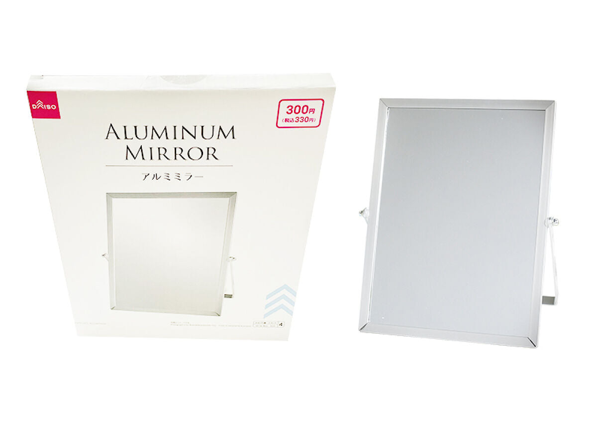 Daiso Aluminum mirror FrontPackage