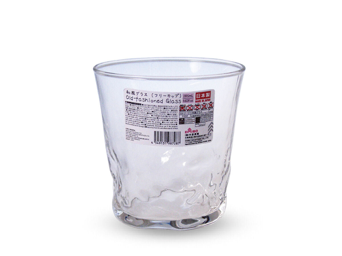 Daiso Old-fashioned Glass FrontPackage
