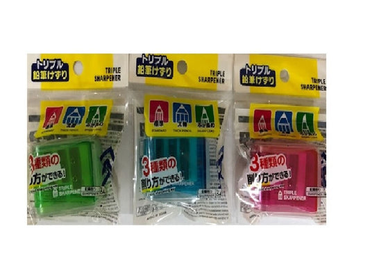 Daiso triple sharpener FrontPackage