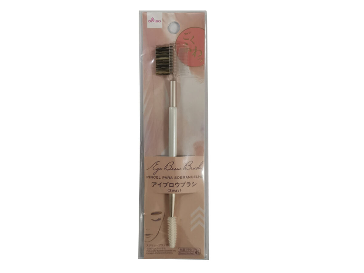 Daiso Eye Brow Brush -3 Way- FrontPackage