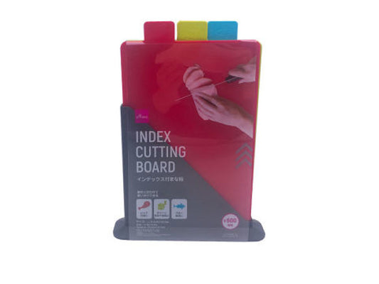 Daiso Index Cutting Board Set - 3 pcs. - FrontPackage