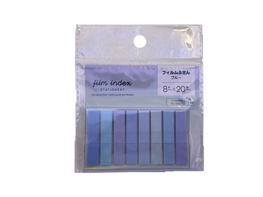 Daiso Film Sticky Note - Pop-up Type - Blue - 160 Notes- FrontPackage