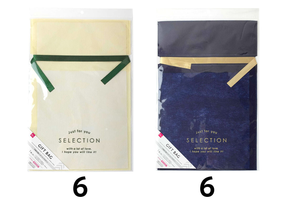 Daiso Nonwoven Drawstring Bag - Chic Color- FrontPackage