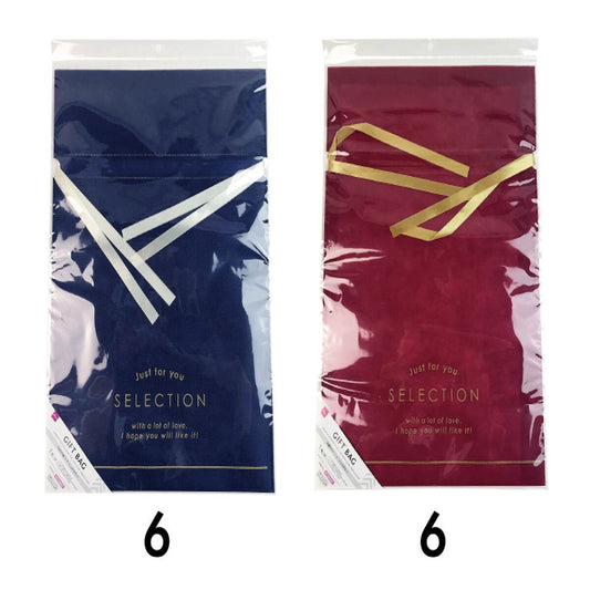 Daiso Nonwoven Drawstring Bag - Chic Color - FrontPackage