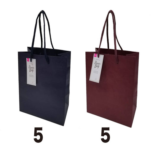 Daiso Embossing Craft Paper Bag -Color- FrontPackage