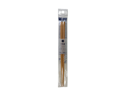 Daiso Chopsticks -Hexagonal - Beech- FrontPackage