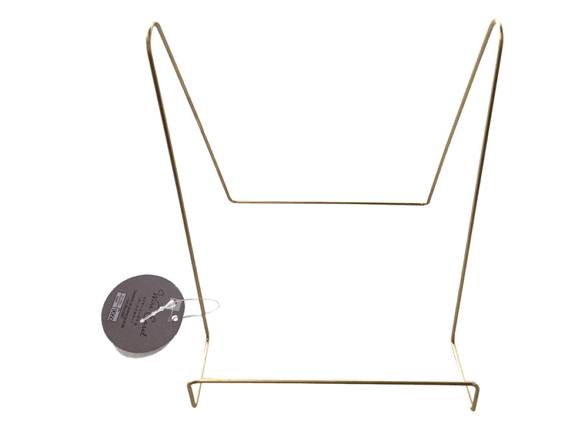 Daiso Wire Easel -Gold Color - Small- FrontPackage