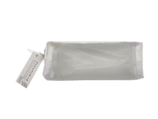 Daiso Mesh Pencase -Square-White- FrontPackage