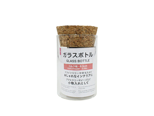 Daiso Glass Bottle -Cork Stopper- FrontPackage