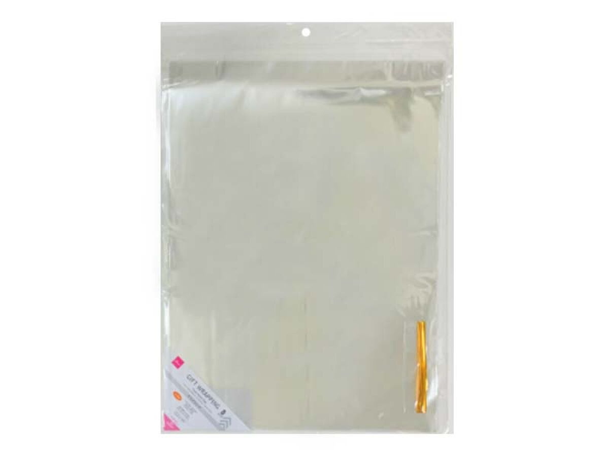 Daiso Clear Plastic Bag - 8 pcs.- FrontPackage