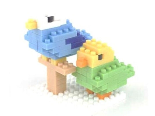 Daiso Petit Blocks -Parakeet- FrontPackage