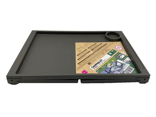 Daiso Folding Table -Dark Gray- FrontPackage