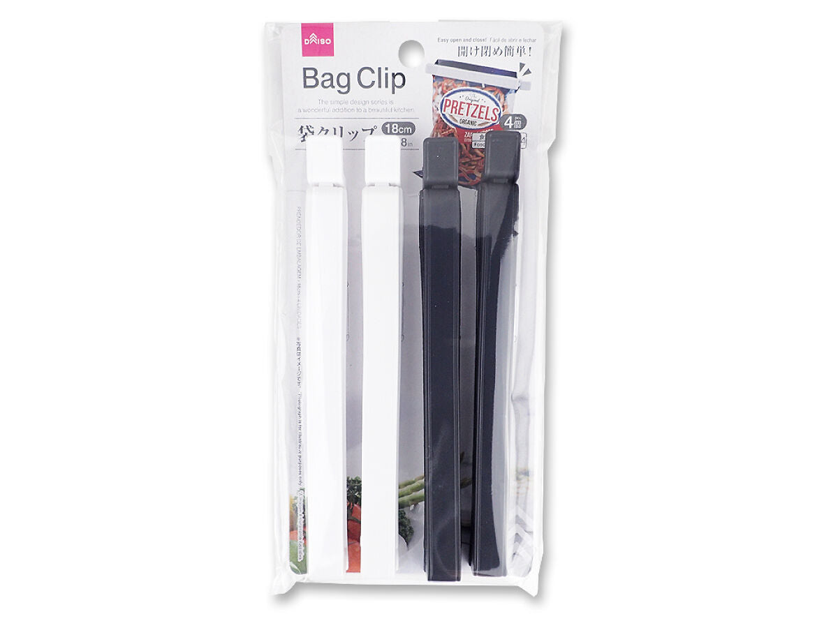 Daiso Bag Clip -4 pcs.- FrontPackage