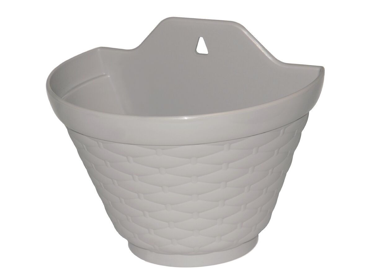 Daiso Eco Wall Hanging Flowerpot -Gray- FrontPackage