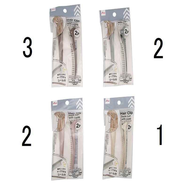 Daiso Duck curl (with comb,Dull color) FrontPackage