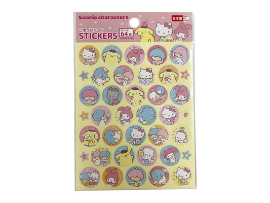 Daiso STICKERS -Sanrio Characters- FrontPackage