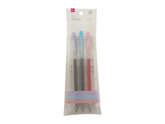 Gel Ink Ballpoint Pen -Retractable - B - 3 pcs.-