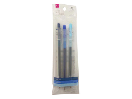 Gel Ink Ballpoint Pen -Retractable - C - 3 pcs.-