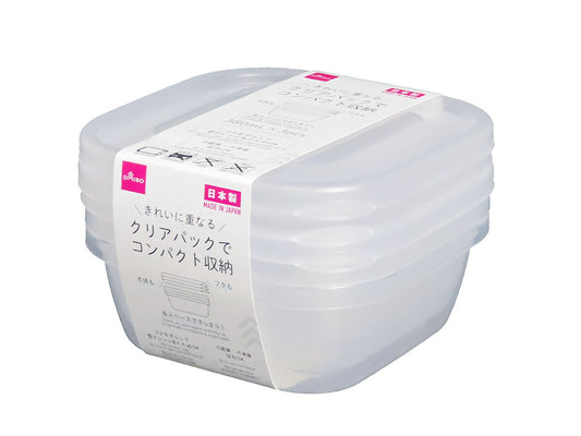 Daiso Food Storage Container -3P- FrontPackage