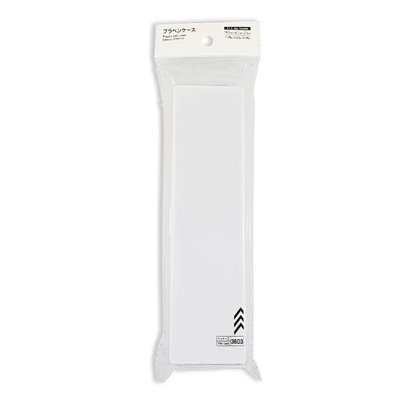 Daiso Plastic Pen Case - Clear - FrontPackage