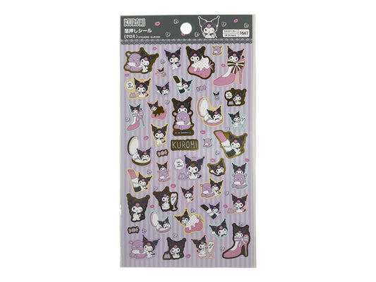 Daiso STICKERS -KUROMI- FrontPackage