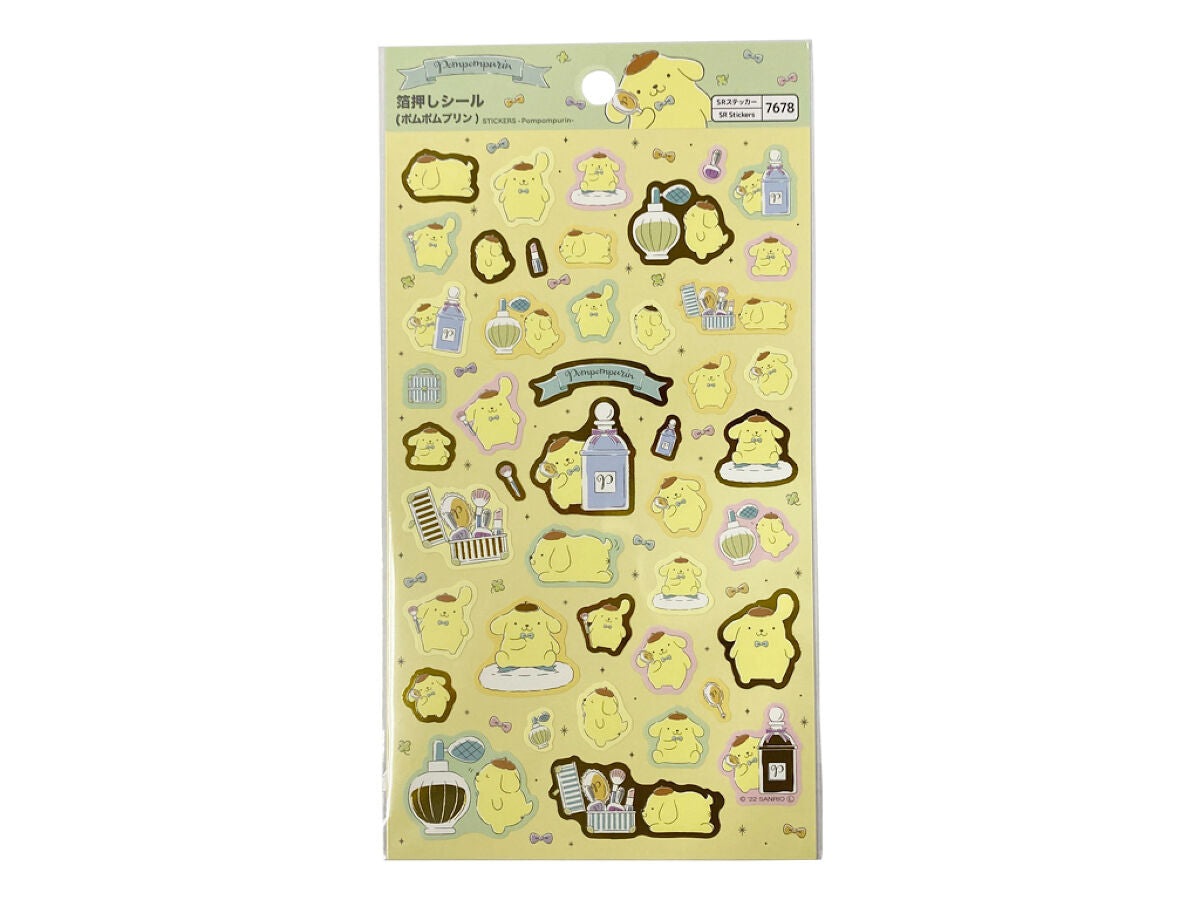 Daiso STICKERS -Pompompurin- FrontPackage