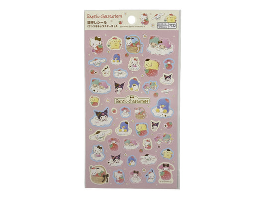 Daiso STICKERS -Sanrio characters- A FrontPackage
