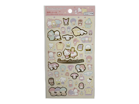 Daiso STICKERS -Sanrio characters- B FrontPackage