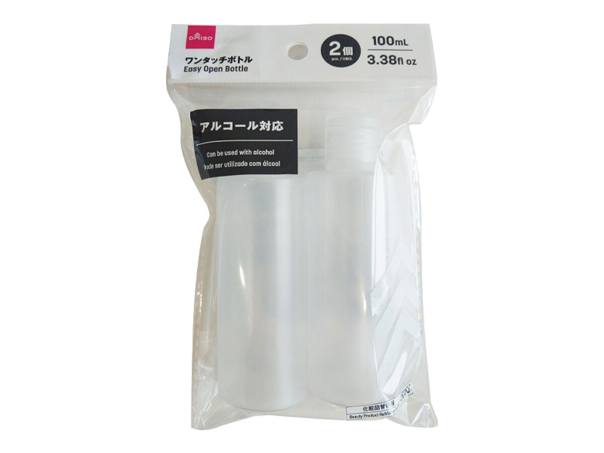 Daiso Easy Open Bottle -2 pcs.- FrontPackage