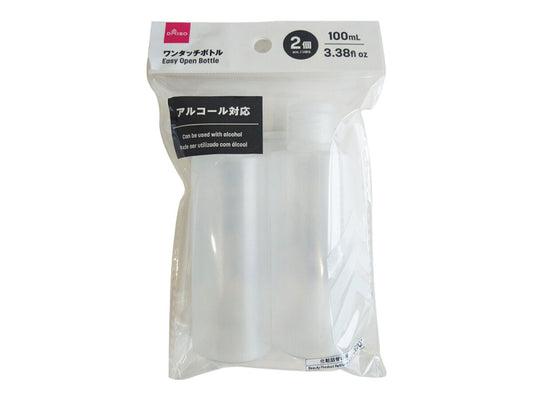 Daiso Easy Open Bottle -2 pcs.- FrontPackage