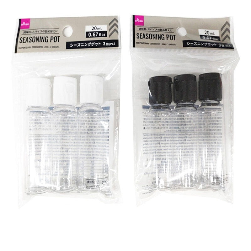 Daiso Seasoning Pot - 3 pcs.- FrontPackage