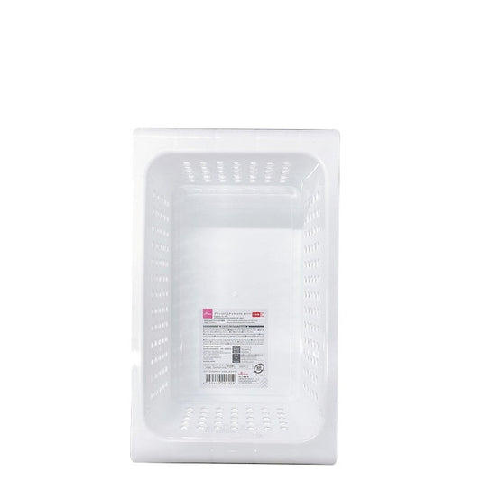 Daiso Bridge Basket -250 - White- FrontPackage