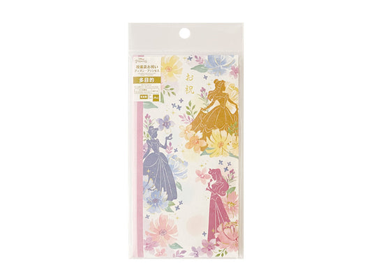 Daiso CELEBRATION ENVELOPE -DISNEY PRINCESS- FrontPackage