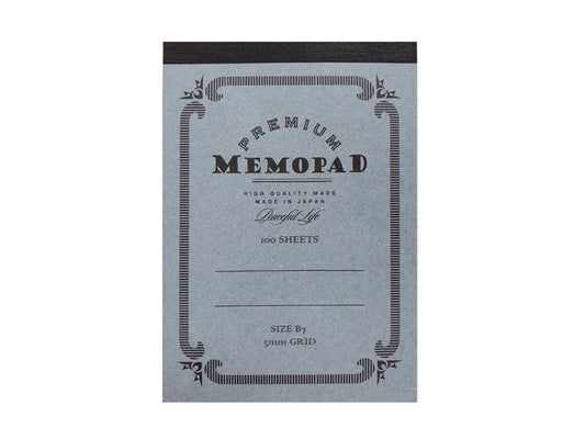 Daiso B7memopad 100sheets 5mm-section FrontPackage