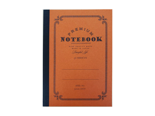 Daiso A6 Notebook Dot section 52sheets FrontPackage