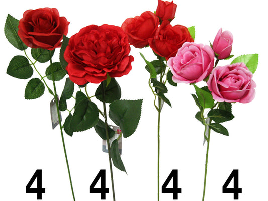 Daiso Rose Flower Assort (Basic Red) FrontPackage