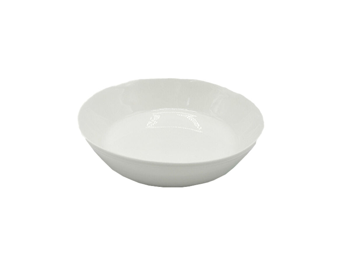 Daiso White Tableware Deep Bowl -New Born China- FrontPackage