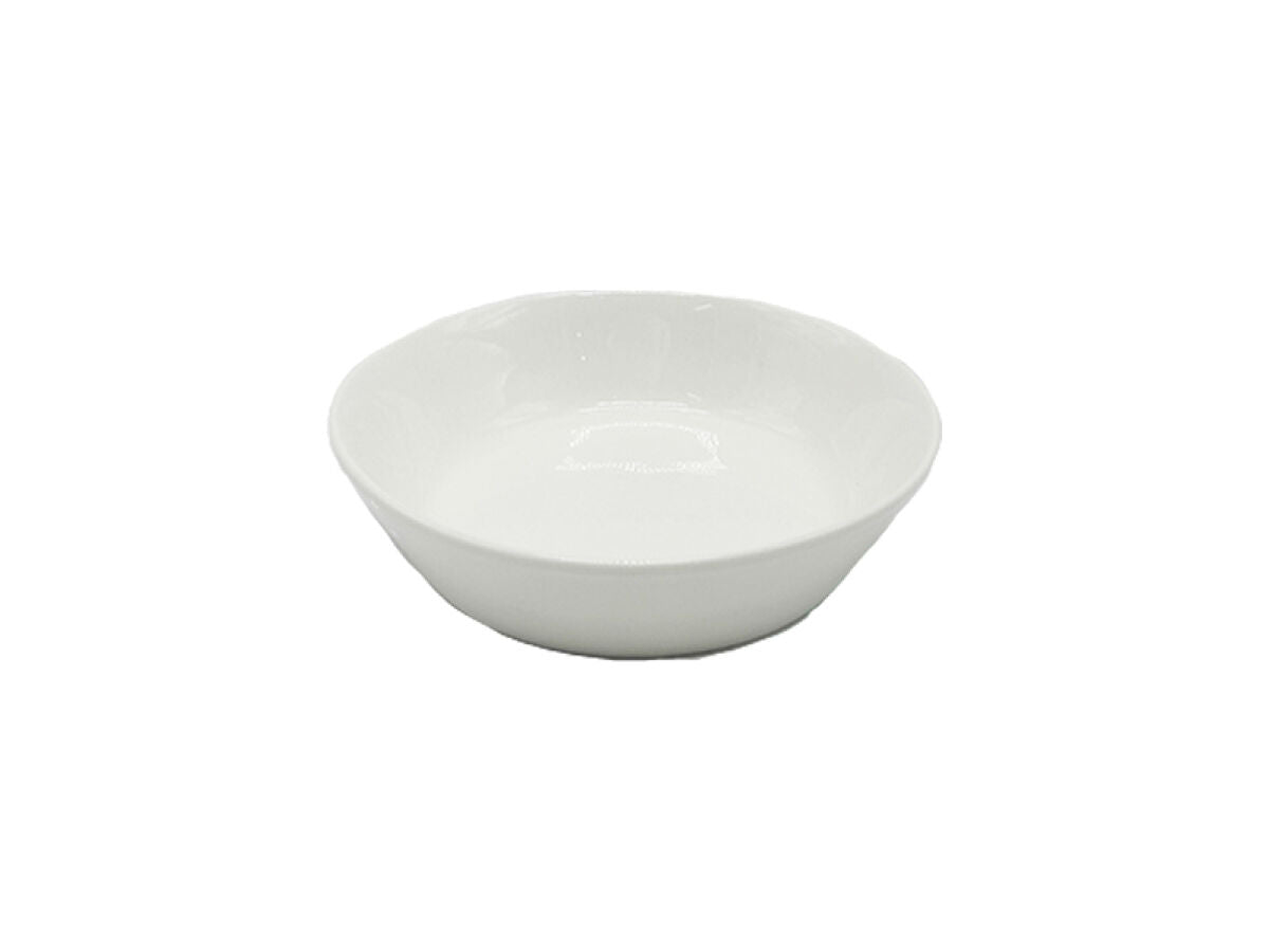 Daiso White Tableware Deep Bowl -New Born China- FrontPackage