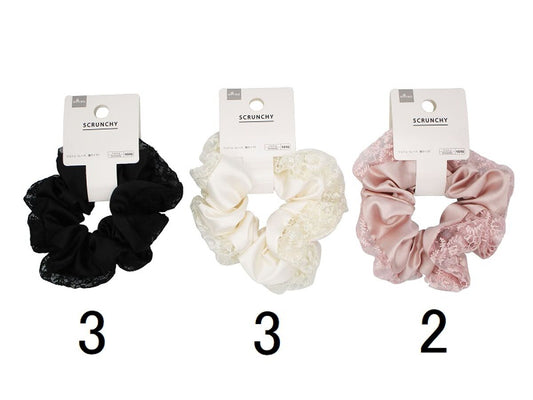 Daiso Scrunchy (Lace, gloss type) FrontPackage
